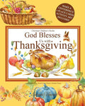 God Blesses Us with Thanksgiving Christian Children's Books: A Read and Pray Book from Prayer Garden Press Make a Centerpiece and Place Cards Activity - Paperback
