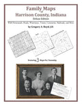 Family Maps of Harrison County, Indiana - Paperback