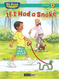 If I Had a Snake (We Read Phonics - Level 4 (Paperback)) - Paperback