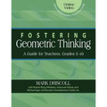 Fostering Geometric Thinking: A Guide for Teachers, Grades 5-10 - Paperback
