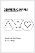 Geometric Shapes: Montessori geometric shapes book, bits of intelligence for baby and toddler, children's book, learning resources. - Paperback