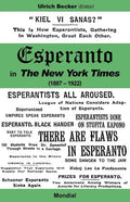 Esperanto in the New York Times (1887 - 1922) - Paperback