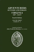 Adventurers of Purse and Person, Virginia, 1607-1624/5. Fourth Edition. Volume III, Families R-Z - Paperback