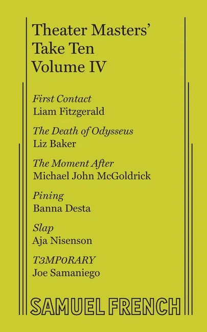 Theater Masters' Take Ten Vol. 4 - Paperback