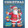 Christmas Coloring Book for Kids: Winter Season Book for Boys & Girls - Paperback