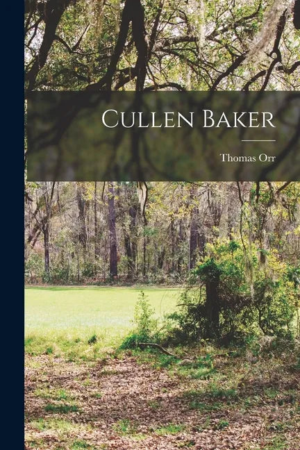 Cullen Baker - Paperback