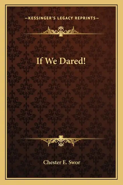 If We Dared! - Paperback