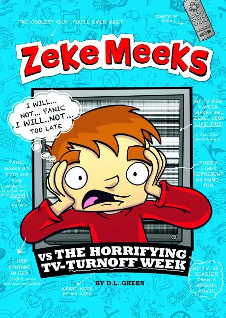 Zeke Meeks Vs the Horrifying Tv-Turnoff Week - Paperback