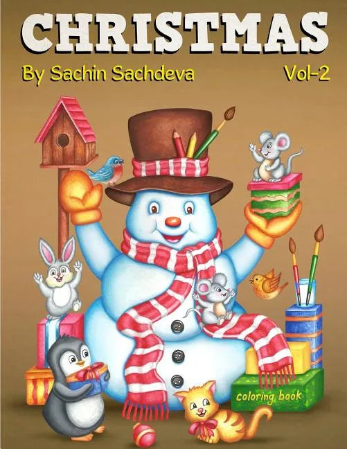 Christmas Coloring Book for Kids: Winter Season Book for Boys & Girls - Paperback
