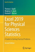 Excel 2019 for Physical Sciences Statistics: A Guide to Solving Practical Problems - Paperback