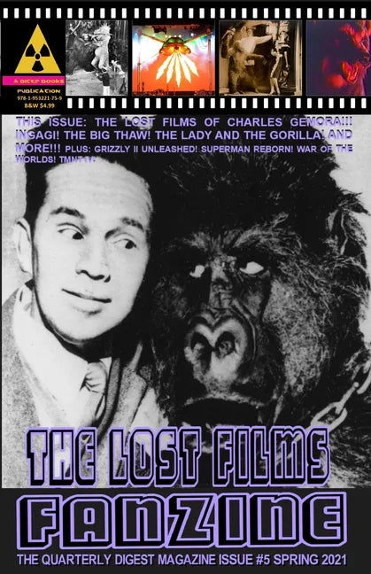 The Lost Films Fanzine #5: (Black and White/Variant Cover B) - Paperback