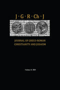 Journal of Greco-Roman Christianity and Judaism, Volume 16 - Hardcover
