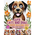 Cute Cats and Dogs Paper Quilling Art Design Images Collection: A collection of quilling paper crafting images design - Paperback