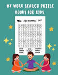 My Word Search Puzzle Books For Kids: 60 Large Print Word Search Puzzles, Wordsearch Kids Activity Workbooks, Ages 6 7 8 9 -12 - Paperback