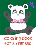 Coloring Book For 2 Year Old: Baby Funny Animals and Pets Coloring Pages for boys, girls, Children - Paperback