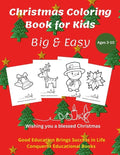 Christmas Coloring Book for Kids: 50 Seasonal Christmas Motives that Kids Love to Color - Paperback