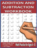 Addition and Subtraction Workbook: Math Practice for Ages 4-8 - Paperback