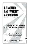 Reliability and Validity Assessment - Paperback