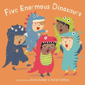 Five Enormous Dinosaurs - Board Book