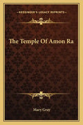The Temple of Amon Ra - Paperback
