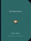 Zuni Ritual Poetry - Paperback