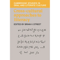 Cross-Cultural Approaches to Literacy - Paperback