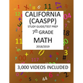 7th Grade CALIFORNIA CAASPP, MATH, Test Prep: 2019: 7th Grade California Assessment of Student Performance and Progress MATH Test prep/study guide - Paperback