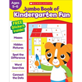 Jumbo Book of Kindergarten Fun Workbook - Paperback