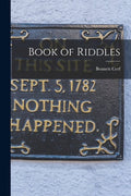 Book of Riddles - Paperback