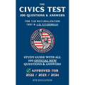 The Civics Test - 100 Questions & Answers for the Naturalization Test & U.S. Citizenship: Study Guide with all 100 Official New Questions & Answers (A - Paperback