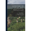 A History Of Germanic Private Law - Hardcover