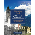 Christian Church: Gray Scale Photo Adult Coloring Book, Mind Relaxation Stress Relief Coloring Book Vol2: Series of coloring book for ad - Paperback