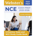 NCE Exam Prep 2025-2026: 5 Practice Tests and NCE Study Guide Book [Includes Audiobook] - Paperback