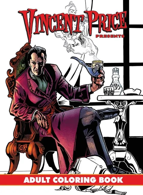 Vincent Price Presents: Adult Coloring Book - Paperback