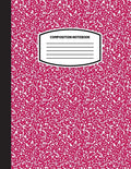 Classic Composition Notebook: (8.5x11) Wide Ruled Lined Paper Notebook Journal (Magenta) (Notebook for Kids, Teens, Students, Adults) Back to School a - Paperback