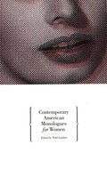 Contemporary American Monologues for Women - Paperback
