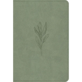 NASB Large Print Compact Reference Bible, Sage Suedesoft Leathertouch - Imitation Leather