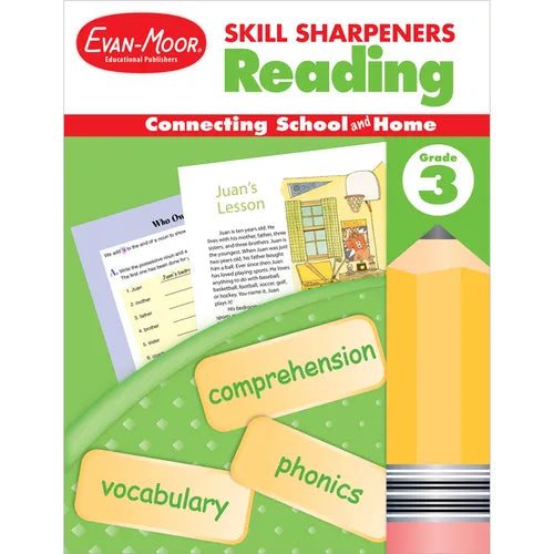 Skill Sharpeners: Reading Grade 3 - Paperback
