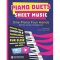 Piano Duets Sheet Music: Masterpieces & Hits Collection 20 Easy Songs for Beginners & Early Intermediates I Enjoy Amazing Grace, Canon in D, Pa - Paperback