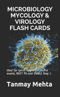 Microbiology Mycology & Virology Flash Cards: Ideal for quick review for course exams, NEET PG and USMLE Step 1 - Paperback