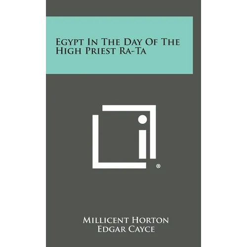 Egypt in the Day of the High Priest Ra-Ta - Hardcover