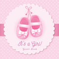 It's a Girl: Baby Shower Guest Book with Pink Ballerina Tutu Theme, Personalized Wishes for Baby & Advice for Parents, Sign In, Gift Log, and Keepsake - Paperback