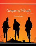 Grapes of Wrath: Large Print - Paperback