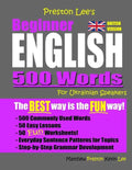 Preston Lee's Beginner English 500 Words For Ukrainian Speakers (British Version) - Paperback