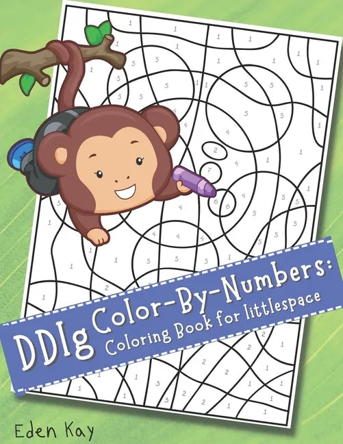 DDlg Color-By-Numbers: Coloring Book for littlespace - Paperback