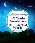 Left Hand Writing - 3rd Grade Vocabulary -101 Essential Words: Learn the essential words through handwriting practice. Take care of vocabulary and han - Paperback