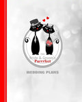 The Bride & Grooms Purrrfect Wedding Plans: Cartoon Cats - Paperback