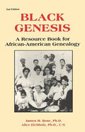 Black Genesis: A Resource Book for African-American Genealogy - Paperback