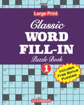 Classic WORD FILL-IN Puzzle Book; Vol.1 - Paperback