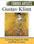 Gustav Klimt: Coloring Pages for Kids and Kids at Heart - Paperback
